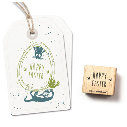cats on appletrees スタンプ☆Happy Easter 英字(Happy Easter 2)☆